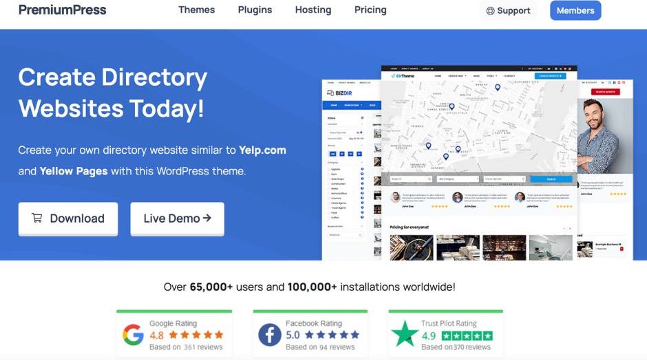 WordPress Directory by PremiumPress